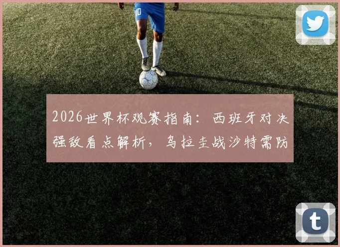 2026世界杯观赛指南：西班牙对决强敌看点解析，乌拉圭战沙特需防冷门爆出